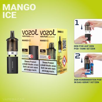 Vozol Vista Plug - Rainbow Candy Prefilled Pod