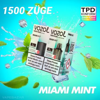 Vozol Vista Plug Starter Kit - Miami Mint