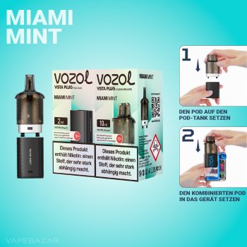 Vozol Vista Plug - Rainbow Candy Prefilled Pod