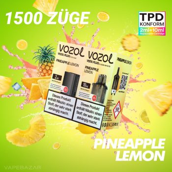 Vozol Vista Plug Starter Kit - Pineapple Lemon