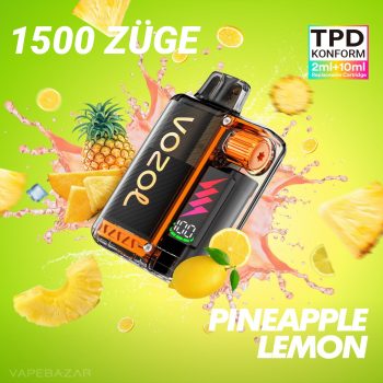 Vozol Vista Plug Starter Kit - Pineapple Lemon