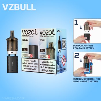 Vozol Vista Plug - Rainbow Candy Prefilled Pod