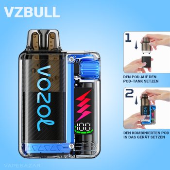 Vozol Vista Plug - Blueberry Ice Starter Kit