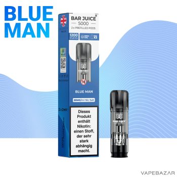 Bar Juice Pods Blue Man