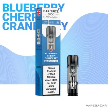 Bar Juice Prefilled Pod - Blue Man (2er Pack)