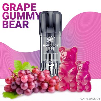 Bar Juice Prefilled Pods Grape Gummy Bear