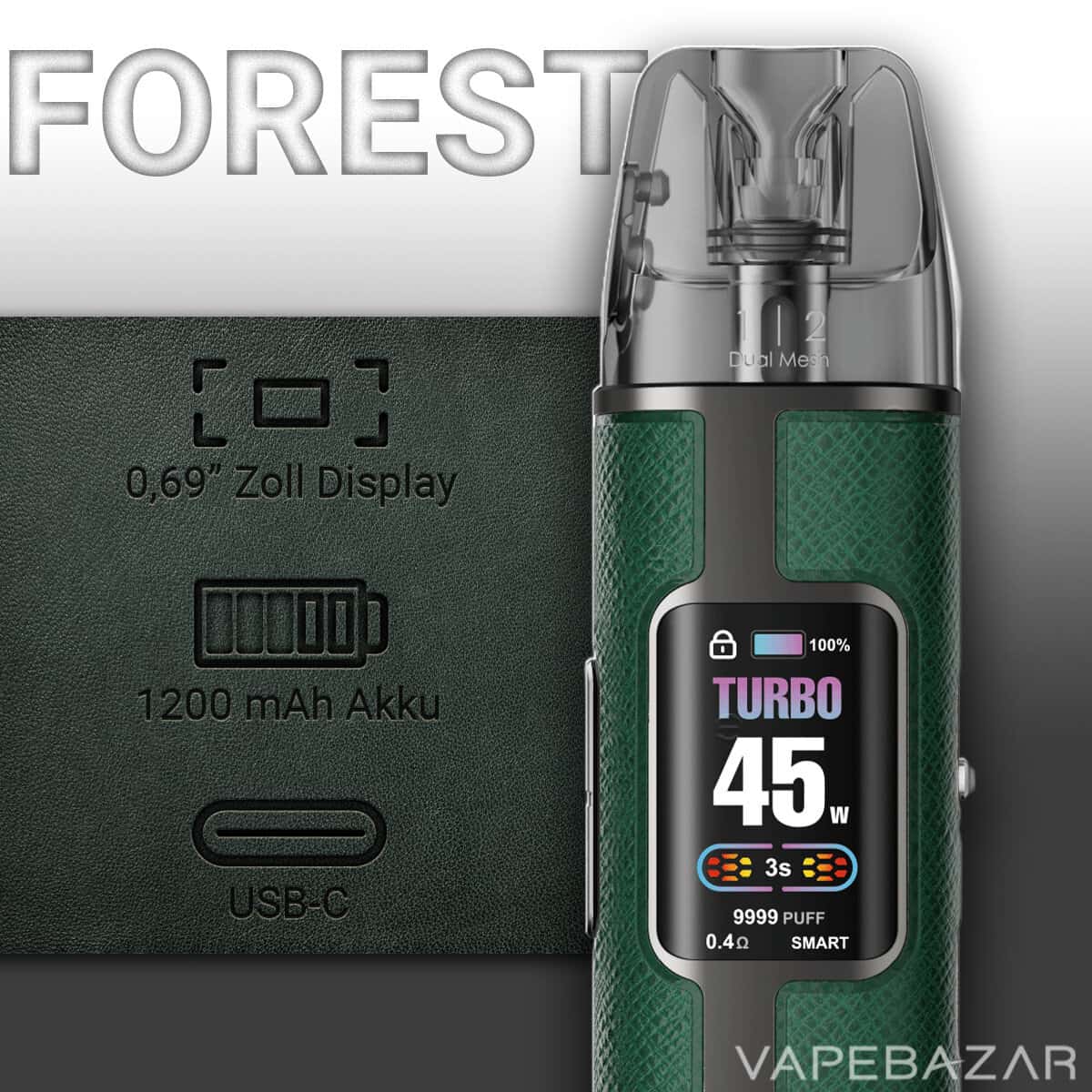 Elf Bar ELFX PRO Forest 2 | Vapebazar Elf Bar Elfx Pro - Cowboy Brown