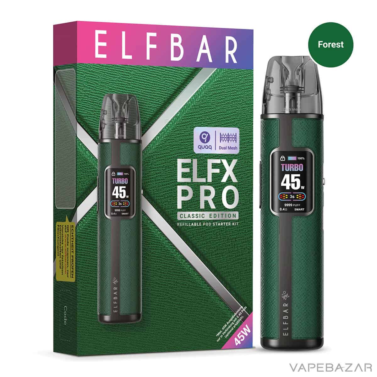 Elf Bar ELFX PRO Forest 3 | Vapebazar Elf Bar Elfx Pro - Cowboy Brown