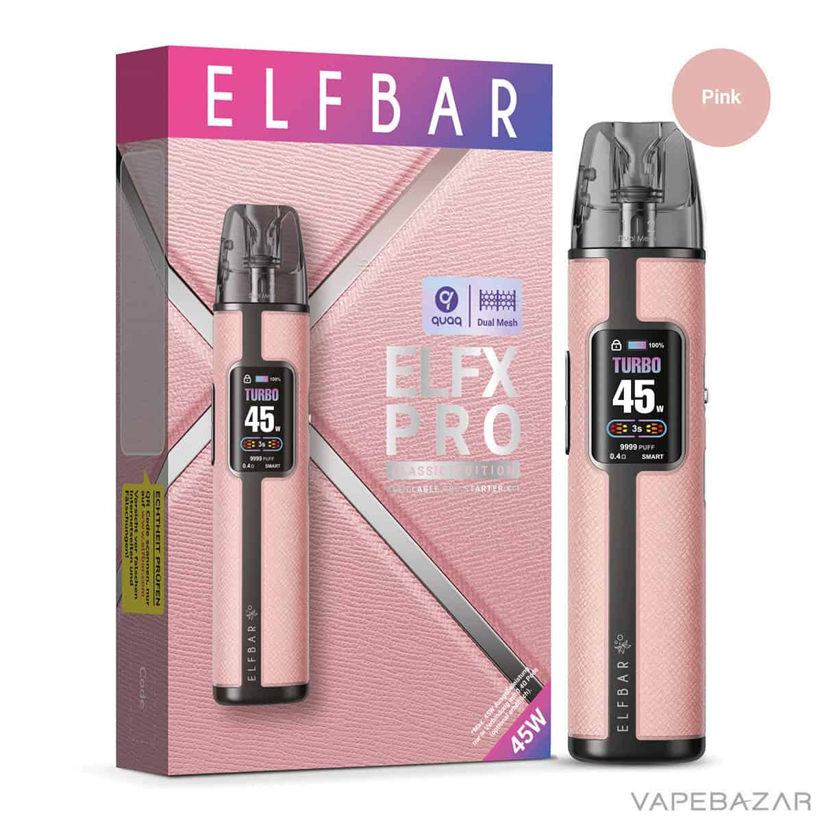 Elf Bar ELFX PRO Pink 3 | Vapebazar Elf Bar Elfx Pro - Cowboy Brown