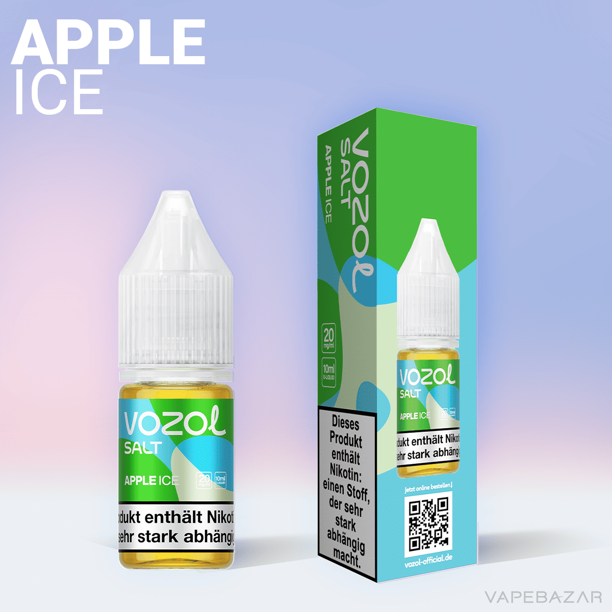 Vozol Liquid Apple Ice 2 | Vapebazar Vozol Liquid - Fruit Mix