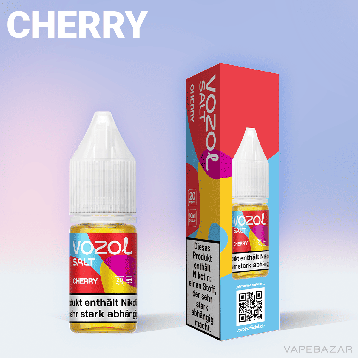 Vozol Liquid Cherry 2 | Vapebazar Vozol Liquid - Blueberry Raspberry Lemon