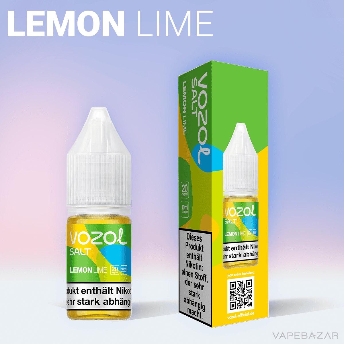 Vozol Liquid Lemon Lime 2 | Vapebazar Vozol Liquid - Fruit Mix