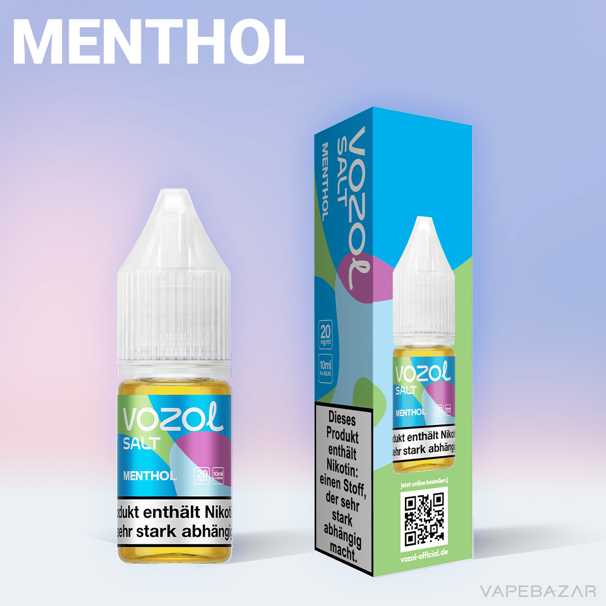 Vozol Liquid Menthol 2 | Vapebazar Vozol Liquid - Fruit Mix