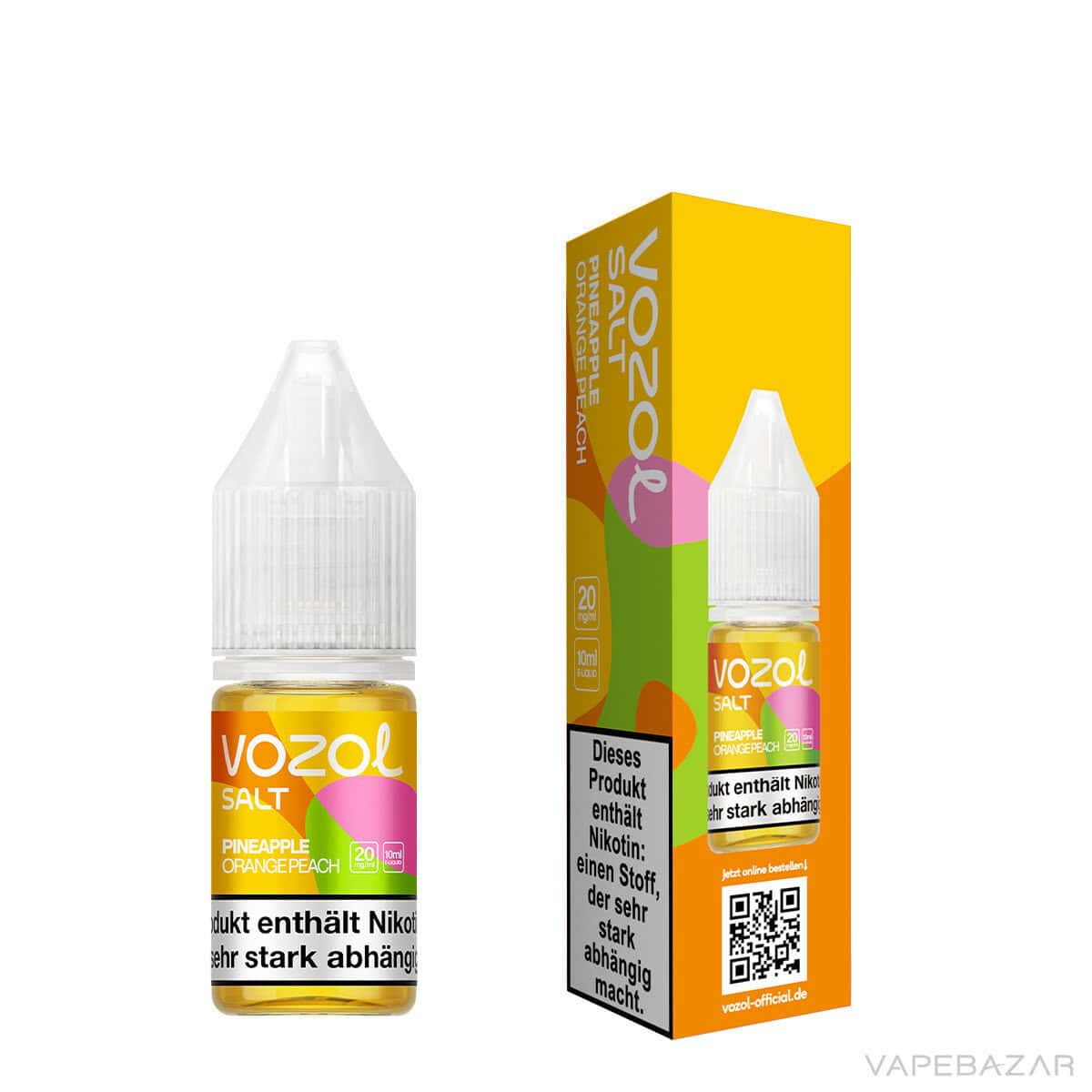 Vozol Liquid Pineapple Orange Peach 3 | Vapebazar Vozol Liquid Pineapple Orange Peach