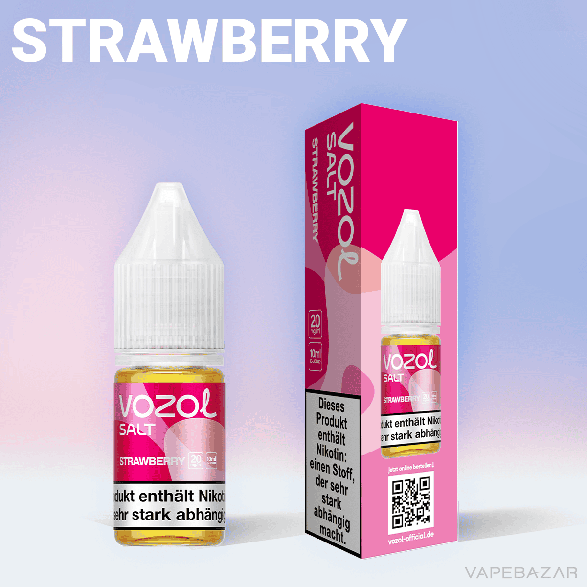 Vozol Liquid Strawberry 2 | Vapebazar Vozol Liquid - Fruit Mix