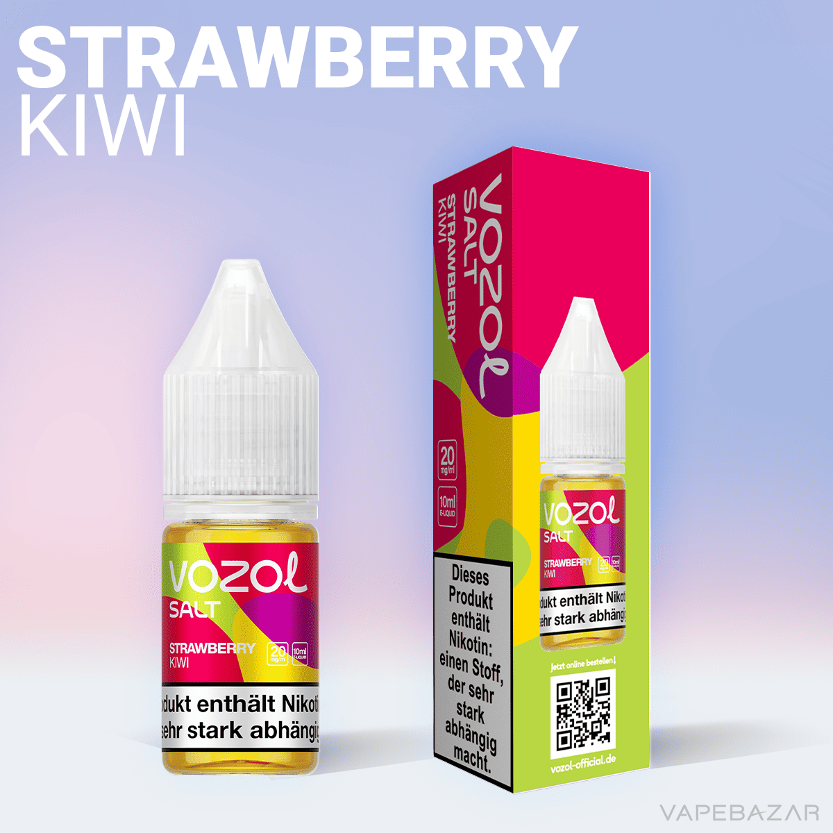 Vozol Liquid Strawberry Kiwi 2 | Vapebazar Vozol Liquid - Fruit Mix
