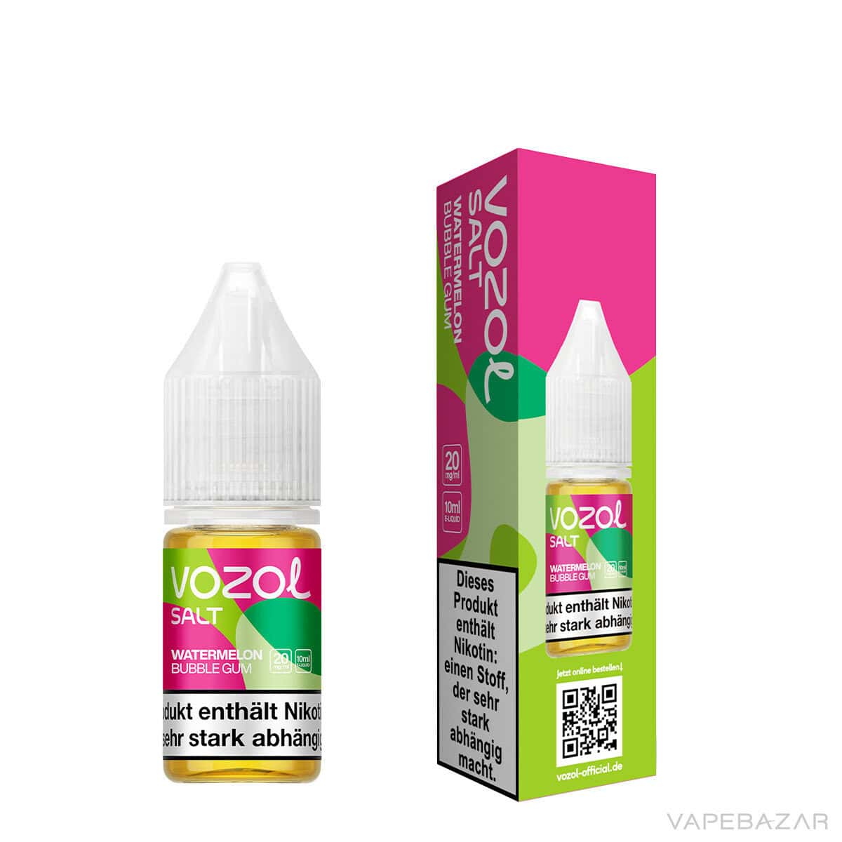Vozol Liquid Watermelon Bubblegum 3 | Vapebazar Vozol Liquid - Fruit Mix