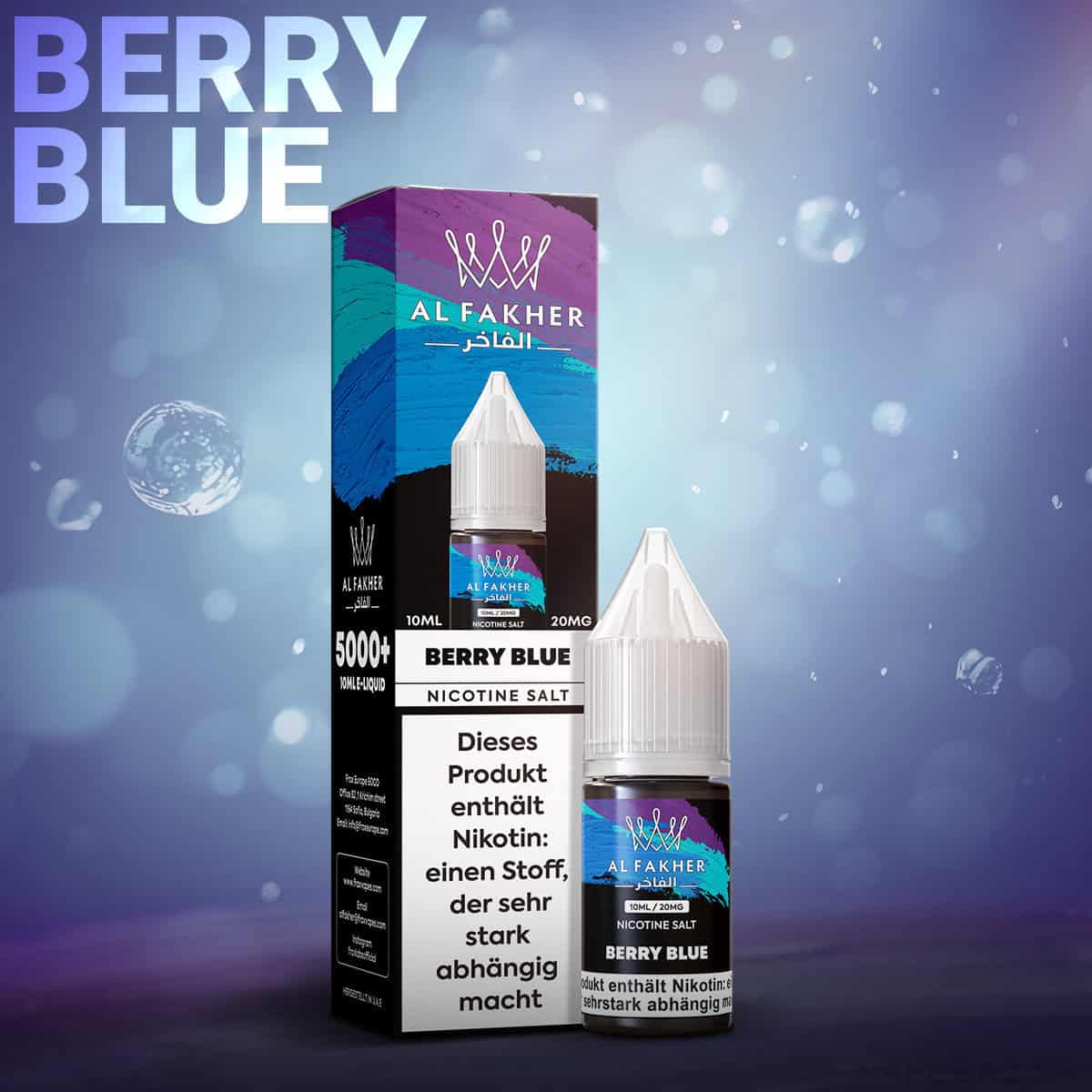 Al Fakher Liquid Berry Blue 2 | Vapebazar Al Fakher Liquid - Pineapple Ice