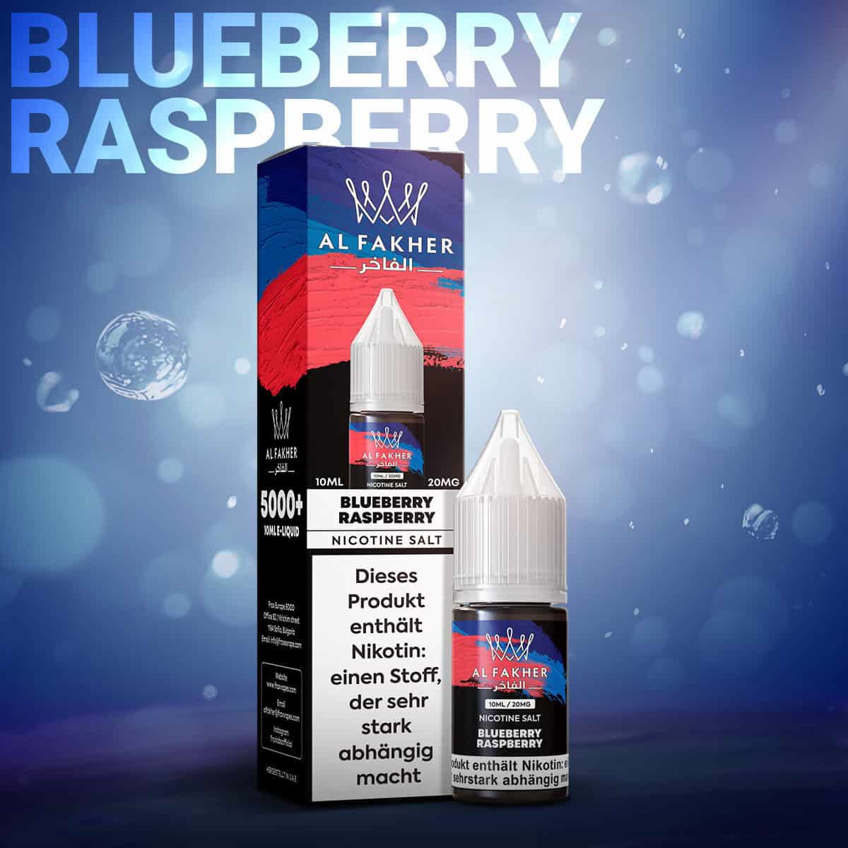 Al Fakher Liquid Blueberry Raspberry 2 | Vapebazar Al Fakher Liquid - Pineapple Ice