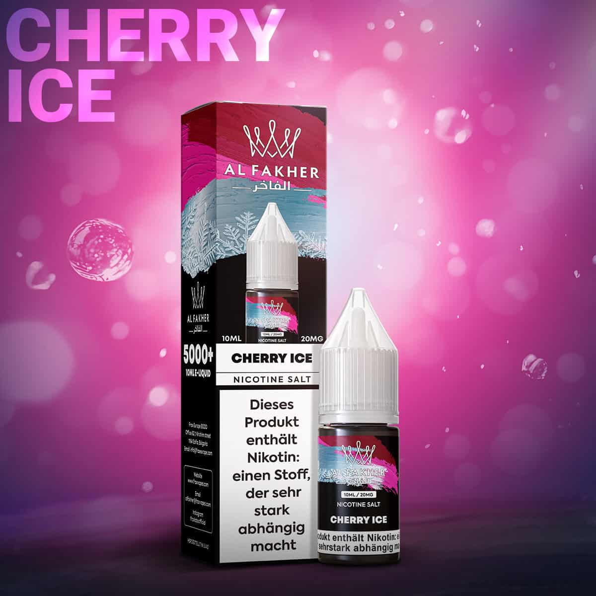 Al Fakher Liquid Cherry Ice 2 | Vapebazar Al Fakher Liquid - Pineapple Ice