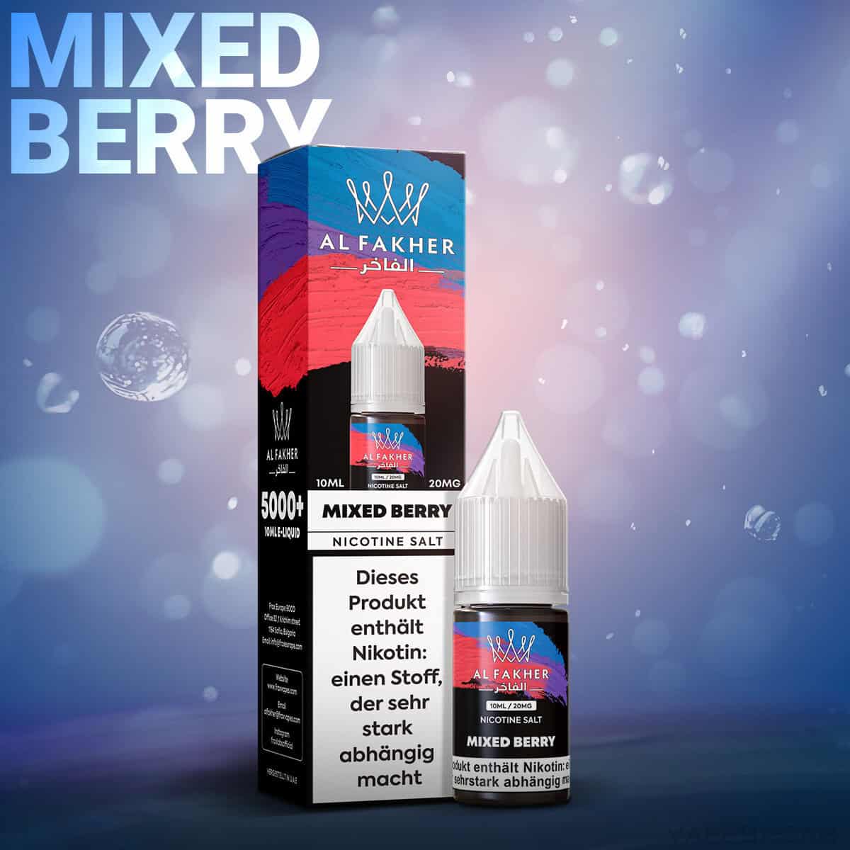 Al Fakher Liquid Mixed Berry 2 | Vapebazar Al Fakher Liquid - Pineapple Ice