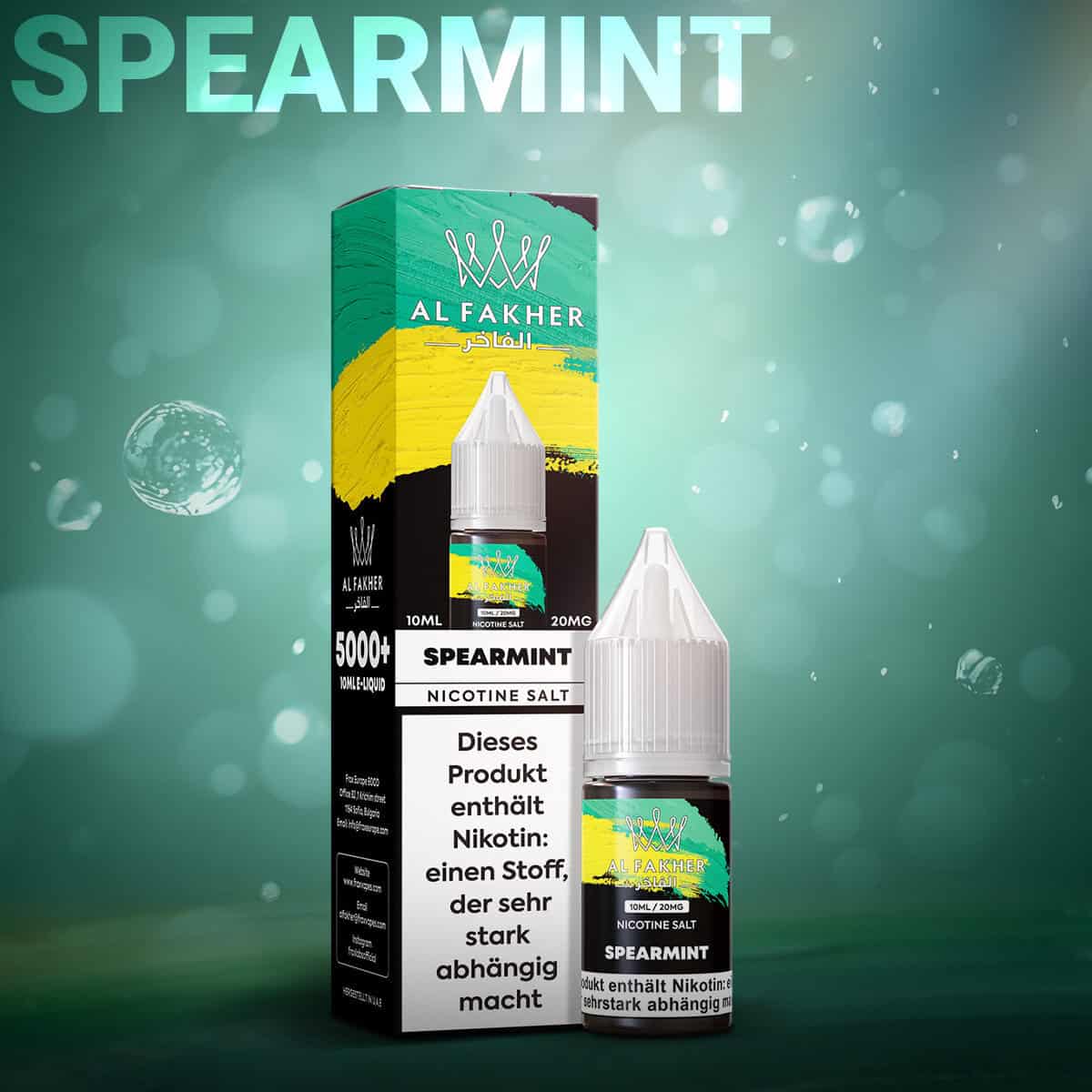 Al Fakher Liquid Spearmint 2 | Vapebazar Al Fakher Liquid - Pineapple Ice
