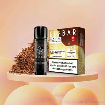 Elfbar Elfa Pods Golden Tobacco – Tabak Aroma, Originalware
