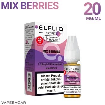 Elfliq Nikotinsalz Liquid – Mix Berries 20mg/ml Nikotin