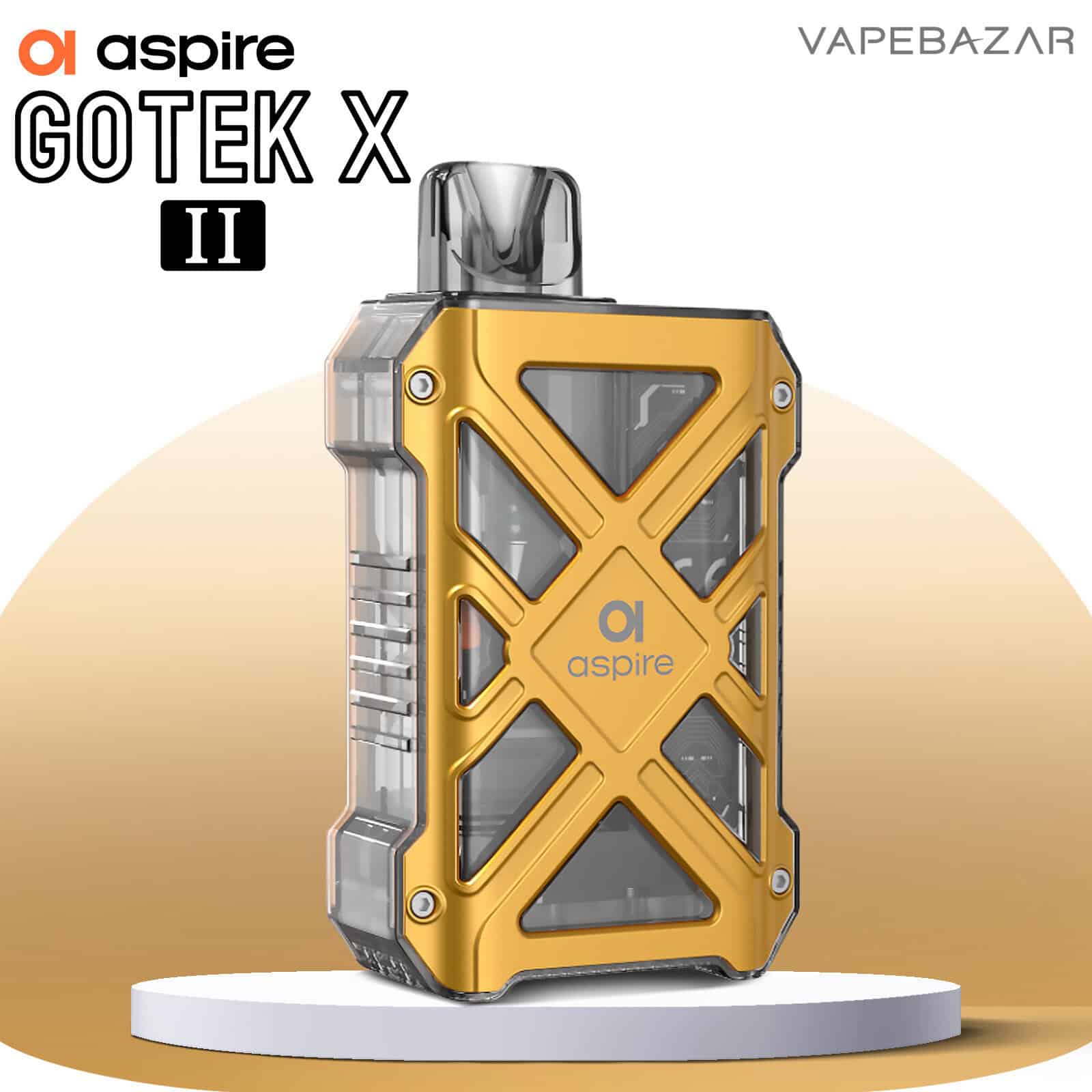 Gold | Vapebazar Aspire Gotek X Ii
