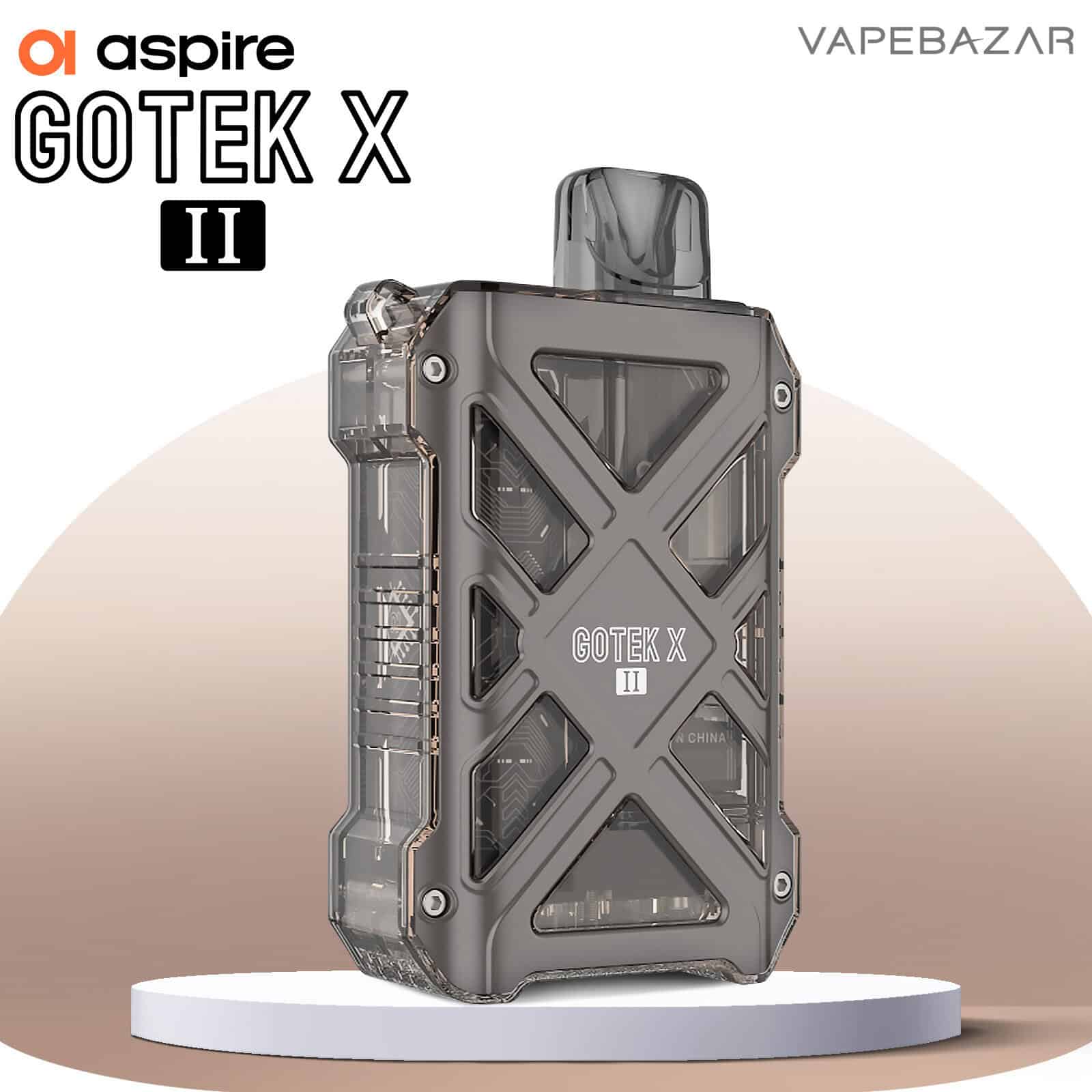 Gunmetal | Vapebazar Aspire Gotek X Ii