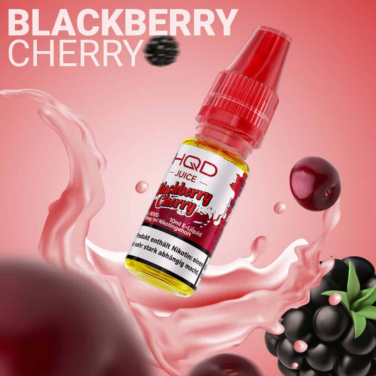 HQD Juice Blackberry Cherry | Vapebazar Hqd Juice Blackberry Cherry