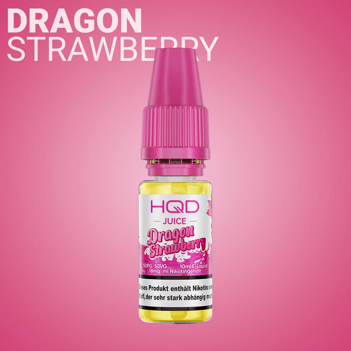 HQD Juice Dragon Strawberry 2 | Vapebazar Hqd Juice Liquid - Watermelon - 18 Mg/Ml Nikotin
