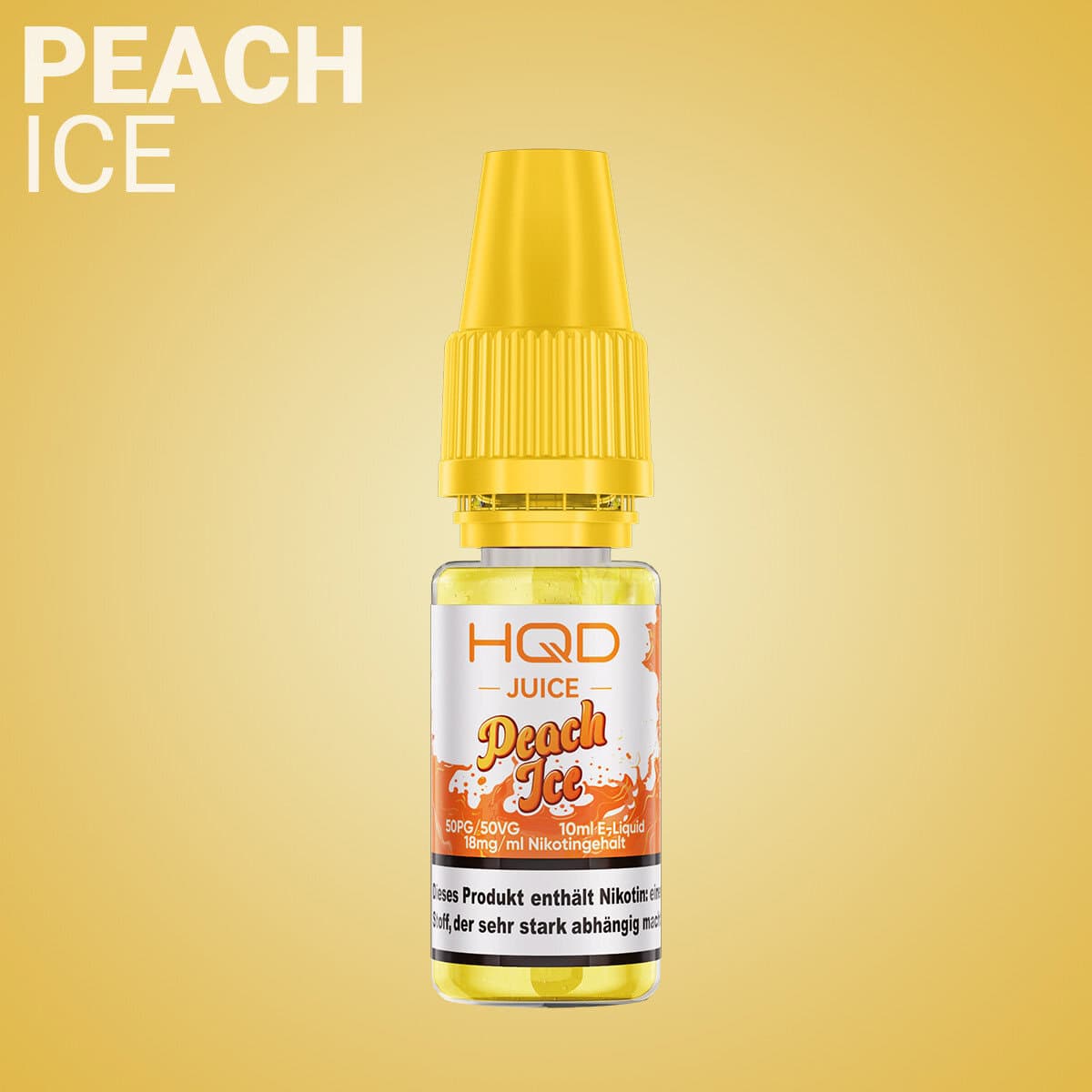 HQD Juice Peach Ice 2 | Vapebazar Hqd Juice Liquid - Watermelon - 18 Mg/Ml Nikotin