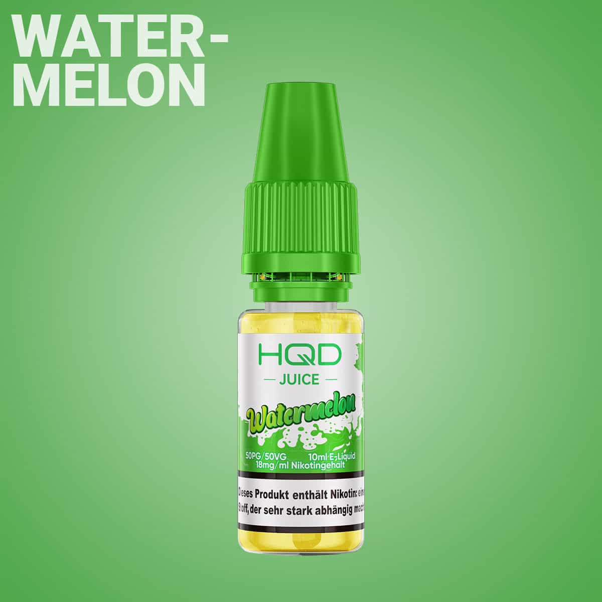 HQD Juice Watermelon 2 | Vapebazar Hqd Juice Liquid - Watermelon - 18 Mg/Ml Nikotin