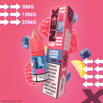 NexLiq Fizzy Blueberry Raspberry Lemonade