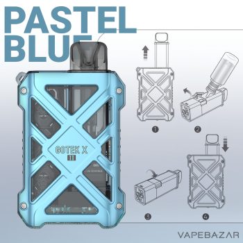 Aspire GoTek X II Pod Kit - Cyan
