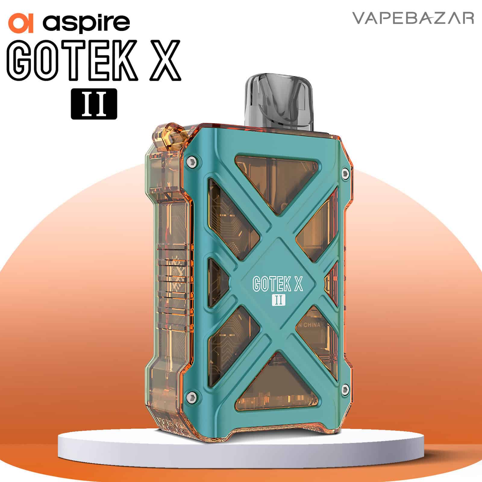 PineGreen | Vapebazar Aspire Gotten X Ii Pine Green