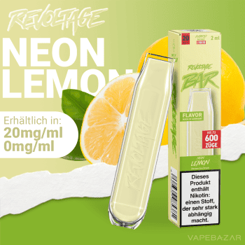 Revoltage Bar Neon Lemon 20mg