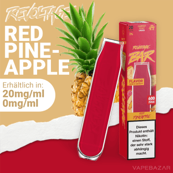 Revoltage Bar Red Pineapple 20mg_ml