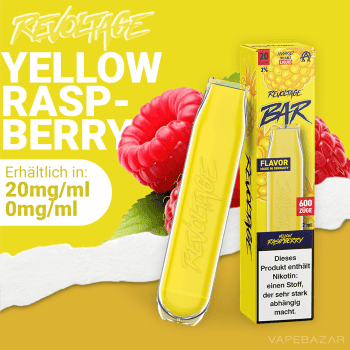 Revoltage Bar Yellow Raspberry 20mg_ml