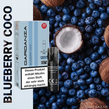 Dardania Pods Blueberry Coco