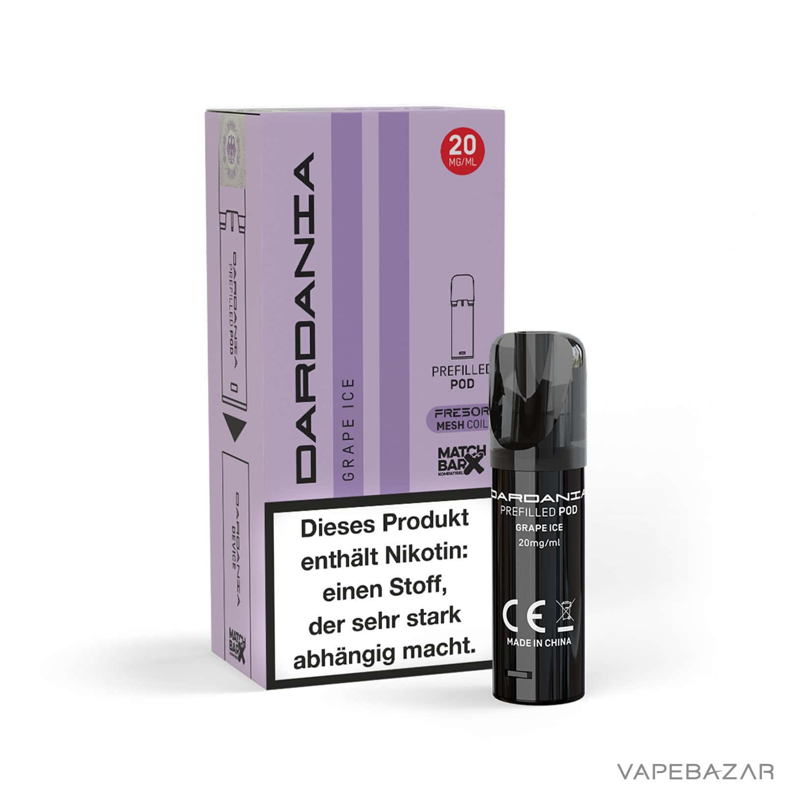 GrapeIce3 | Vapebazar Dardania Pods - Berry Mix