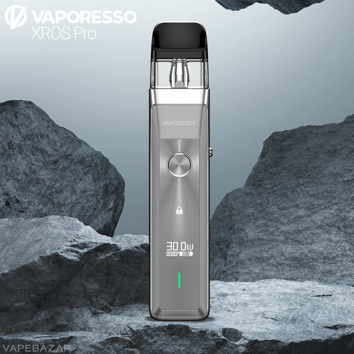 VAPEBAZAR Vaporesso XROS Pro SIlver Kopie | Vapebazar Vapebazar Vaporesso Xros Pro - Silver Kopie