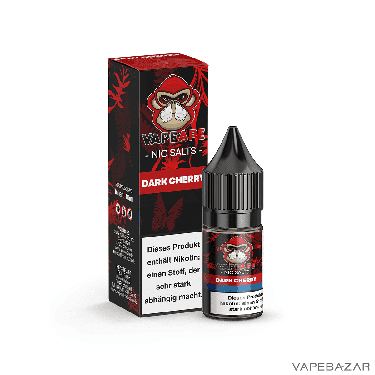 VapeApe NicSalts Dark Cherry 3neu | Vapebazar Vapeape - Dark Cherry - Nic Salts