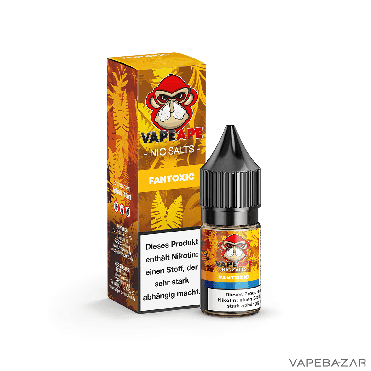 VapeApe NicSalts Fantoxic 3neu | Vapebazar Vapeape - Fantoxic - Nic Salts