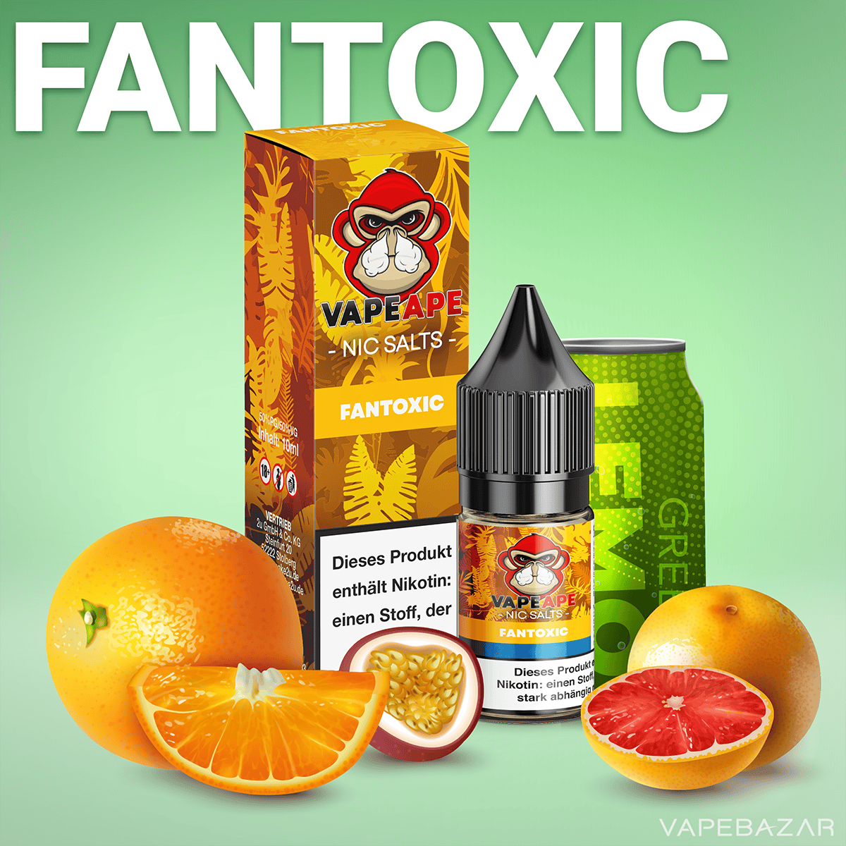 VapeApe NicSalts | Vapebazar Vapeape Nicsalts Fantoxicneu