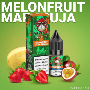 VapeApe NicSalts Melonfruit Maracujaneu