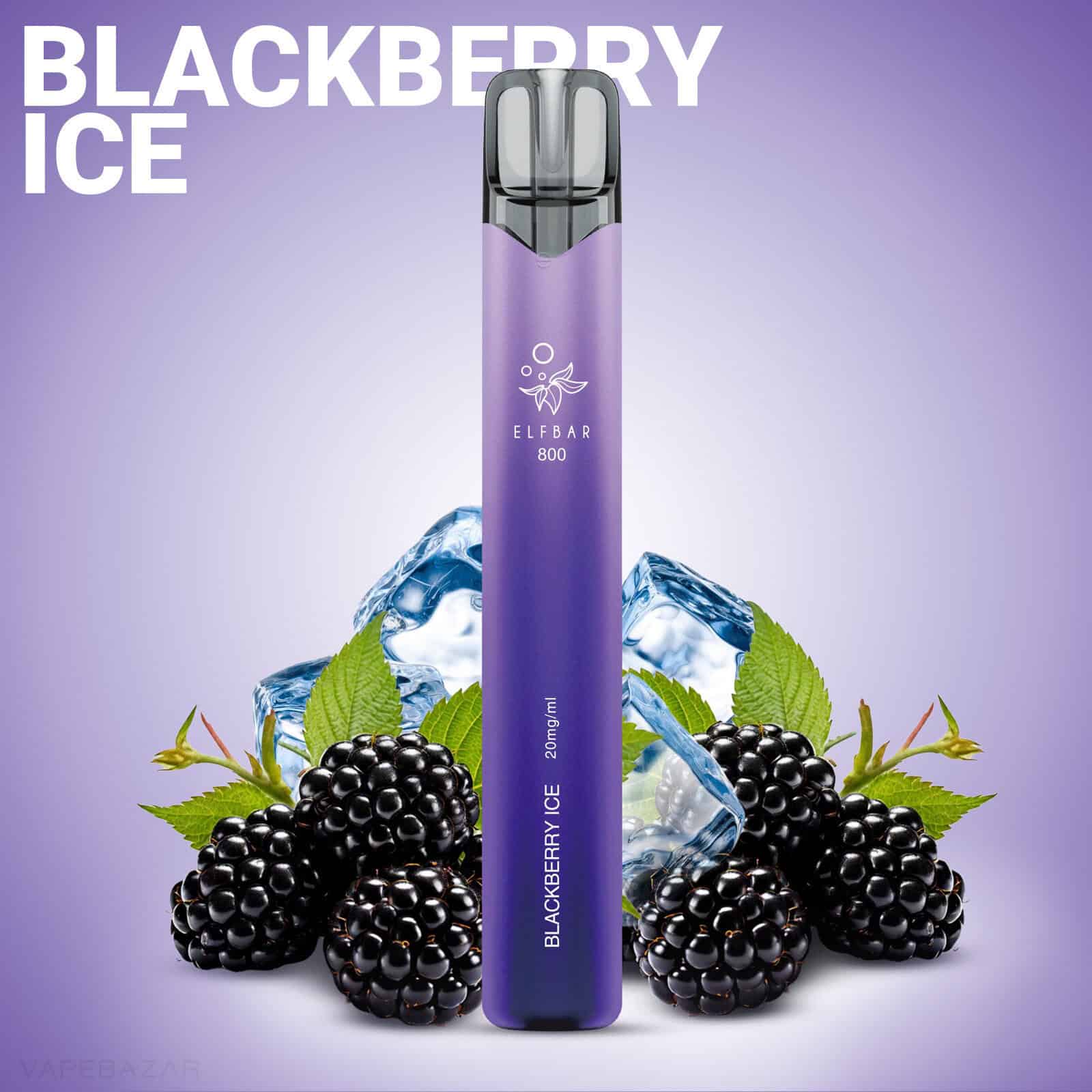 Elfbar 800 Blackberry Ice | Vapebazar Elfbar 800 Blackberry Ice