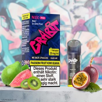 Grabit Nex Pod Passion Fruit Kiwi Guava
