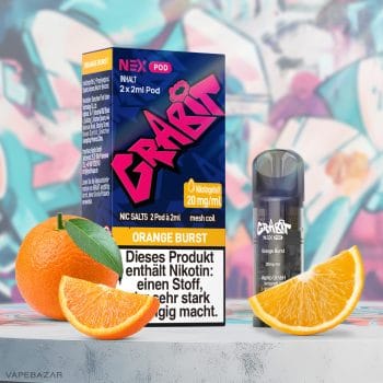 Grabit Nex Pod Passion Orange Burst